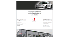 Desktop Screenshot of profiauto.hu