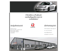 Tablet Screenshot of profiauto.hu